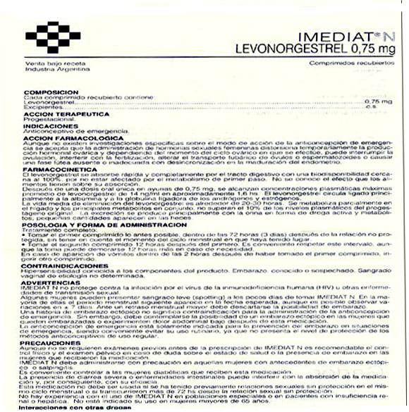 prospecto imediat Organismos judiciales de Chile, Argentina y Ecuador coinciden con el TC peruano: la píldora puede ser abortiva