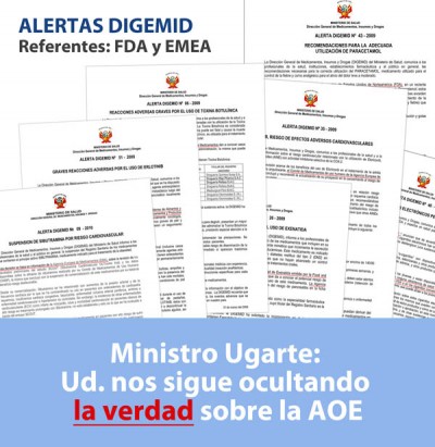 Banner Alertas Digemid2 e1273855156826 Las ALERTA DIGEMID prueban que el MINSA oculta la verdad de la AOE